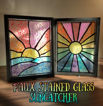 Stained glass for deals crafts